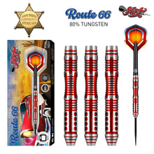 Shot Americana - Route 66 - Steel Tip Dart Set - 80% Tungsten - 23g 24g 25g