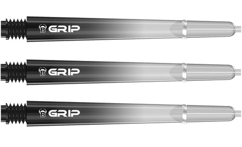 BULL'S B-Grip-2 TTC Dart Shafts - Extra short to Medium - Black