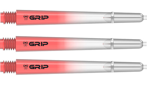 BULL'S B-Grip-2 TTC Dart Shafts - Extra short to Medium - Red