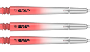 BULL'S B-Grip-2 TTC Dart Shafts - Extra short to Medium - Red