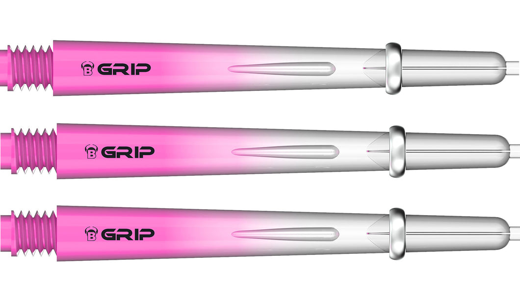 BULL'S B-Grip-2 TTC Dart Shafts - Extra short to Medium - Pink