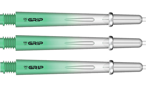 BULL'S B-Grip-2 TTC Dart Shafts - Extra short to Medium - Green