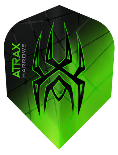 Harrows Atrax - No6 - Dart Flights - Green