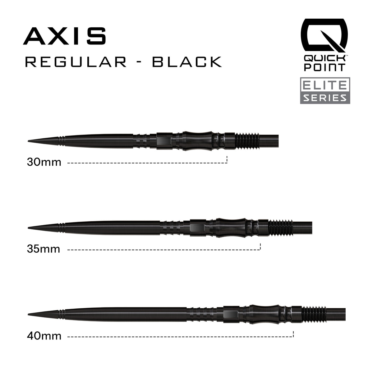 Harrows Axis - Elite Series Quick Point - 30mm 35mm 40mm