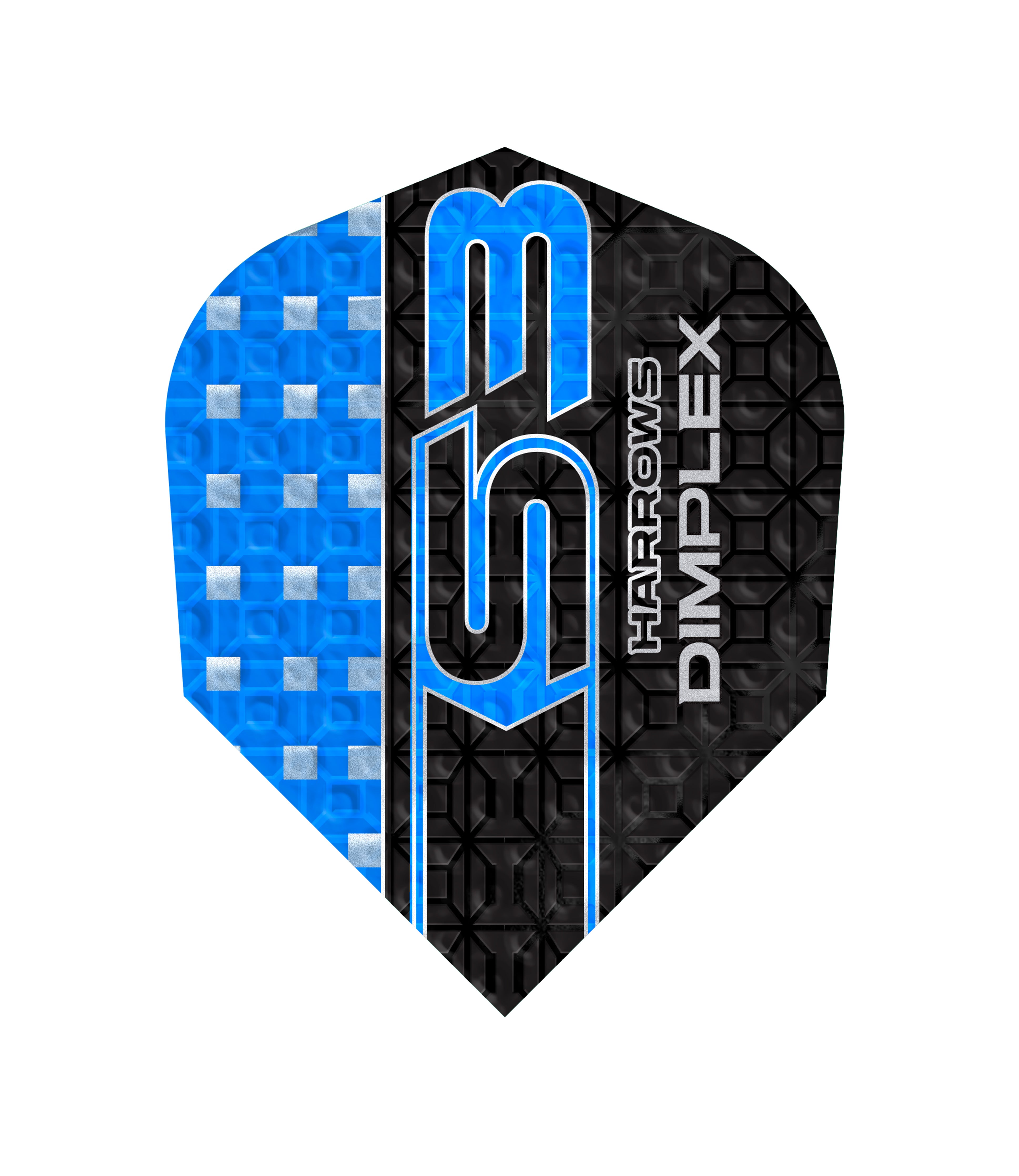 Harrows Dimplex S3 Dart Flights - Blue