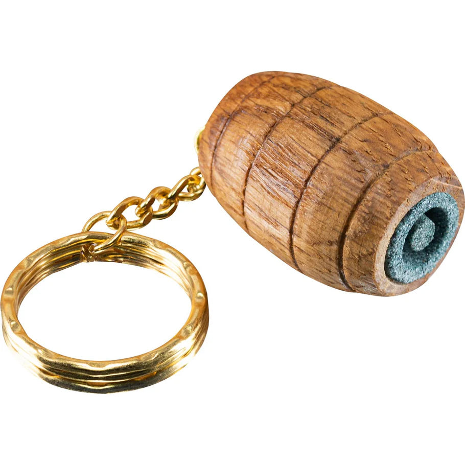 Bully Darts Barrel Keyring & Sharpener - Permapoint Barrel Design