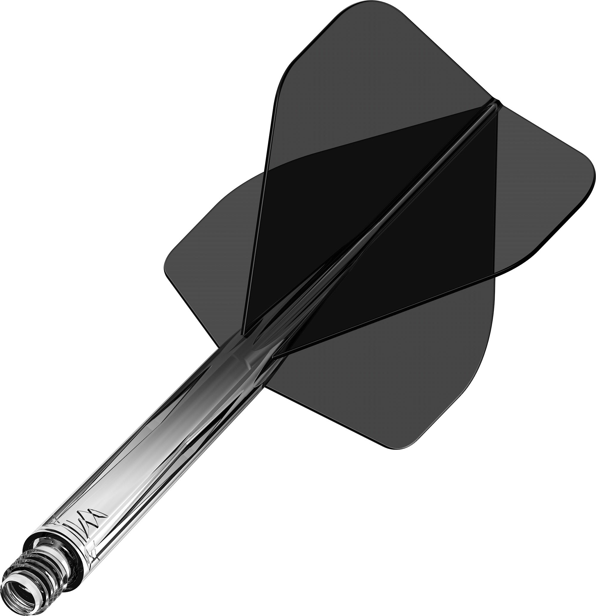 Mission Force 90 - Moulded Flight & Shaft System - Standard No2 - Gradient - Transparent Black