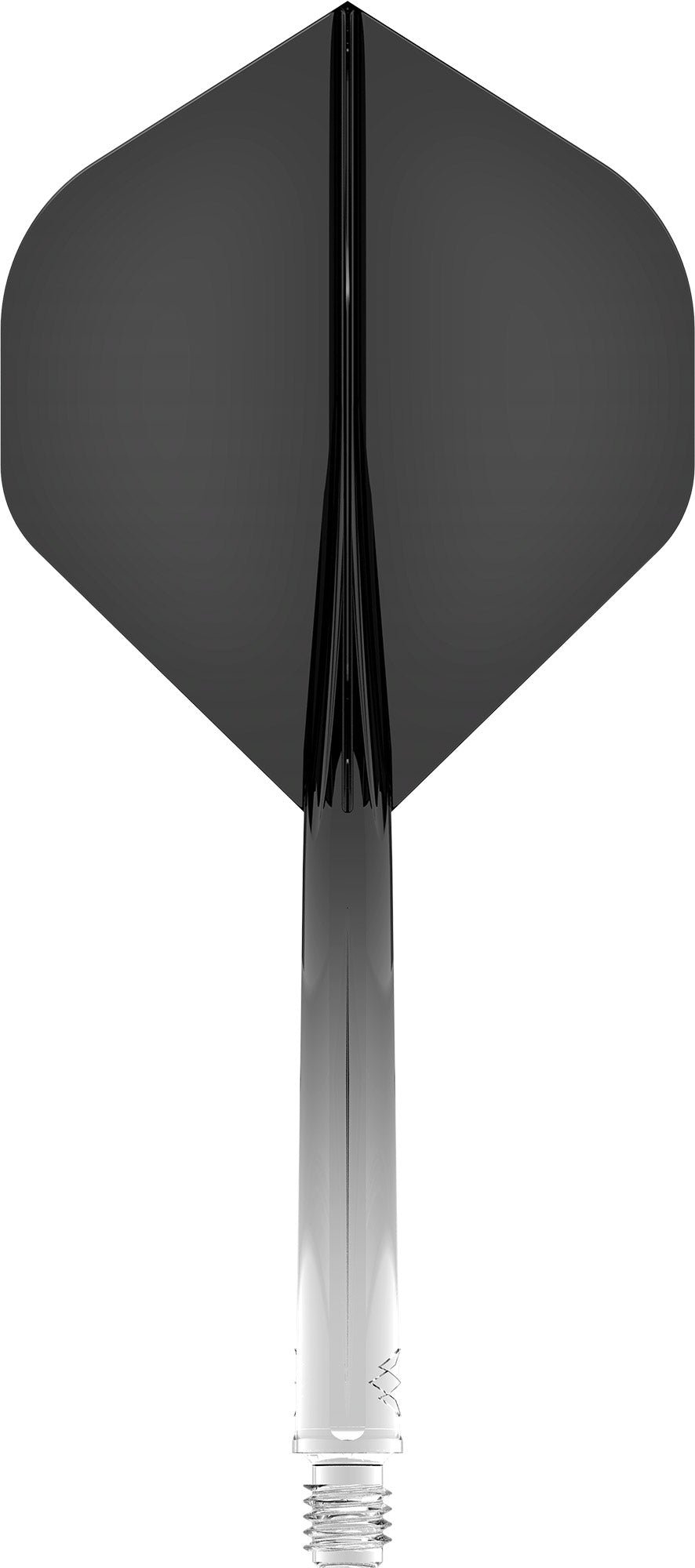 Mission Force 90 - Moulded Flight & Shaft System - Standard No2 - Gradient - Transparent Black
