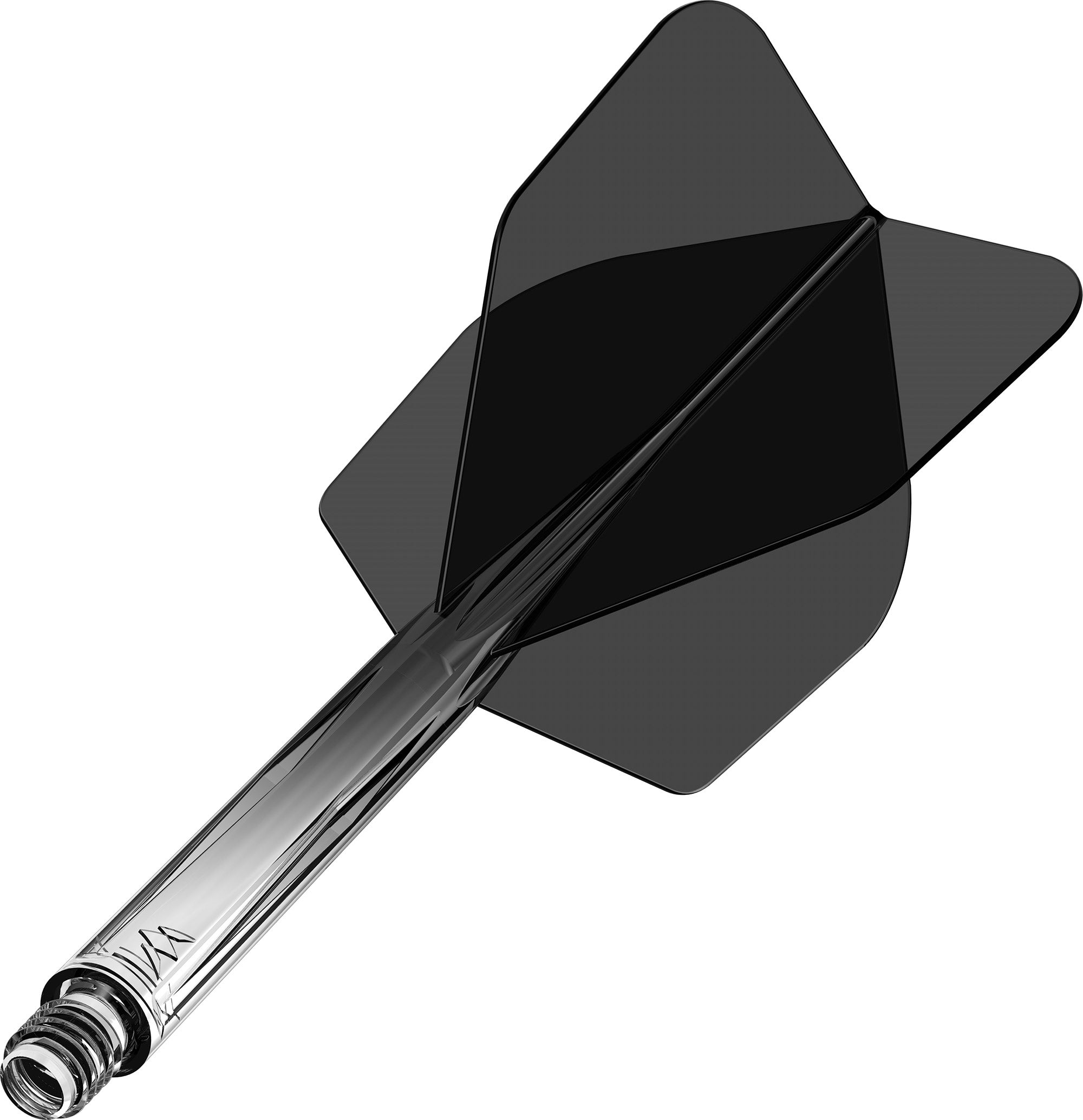 Mission Force 90 - Moulded Flight & Shaft System - Standard No6 - Gradient - Transparent Black.