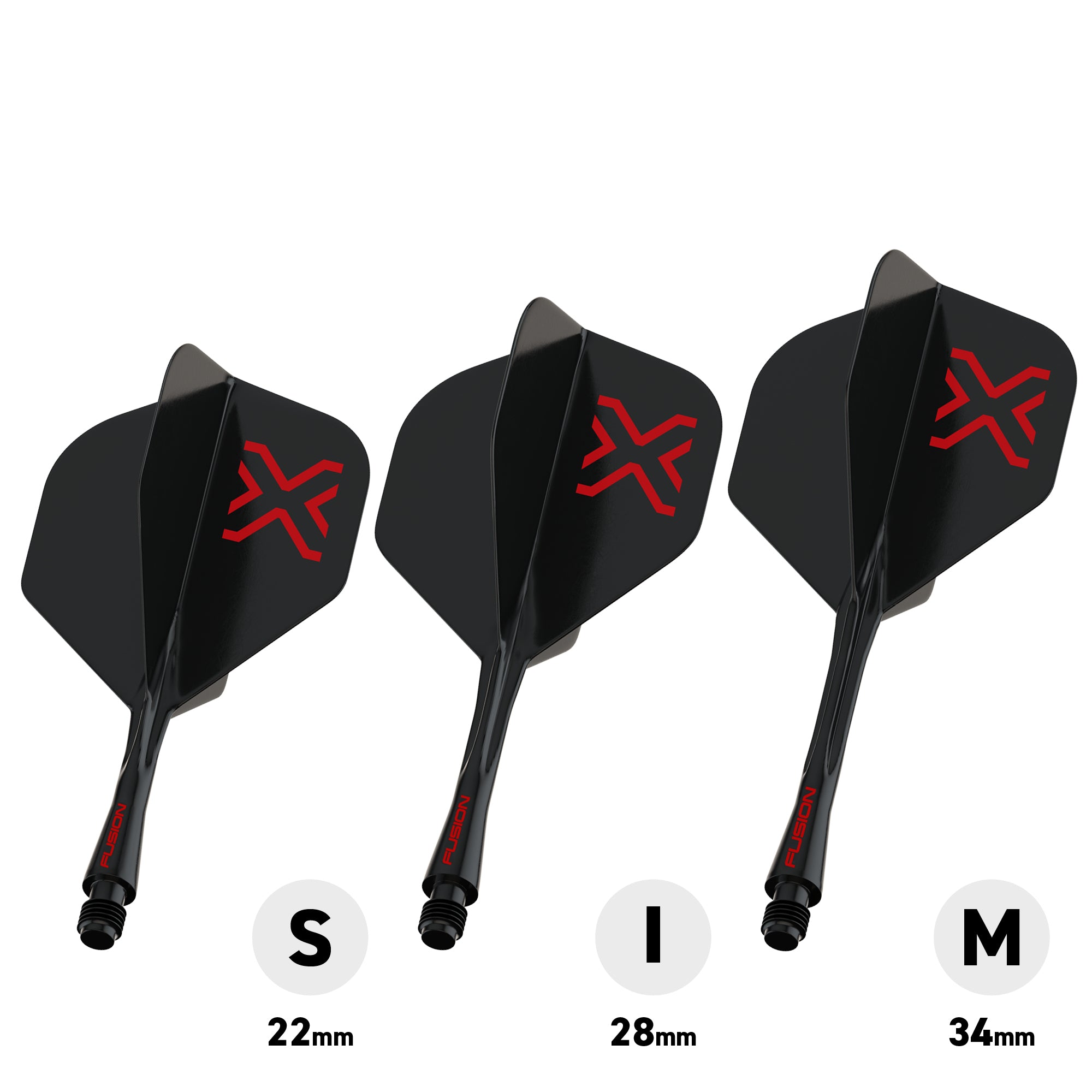 Winmau Blade X - Fusion Integrated Flights & Shaft System - No2 Shape