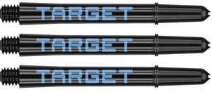 Target - Pro Grip Tag - Dart Shafts - Black & Blue - 3 Sets included