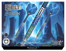 Shot Celt Merlin Steel Tip Dart Set - 95% Tungsten - 23g 24g 25g