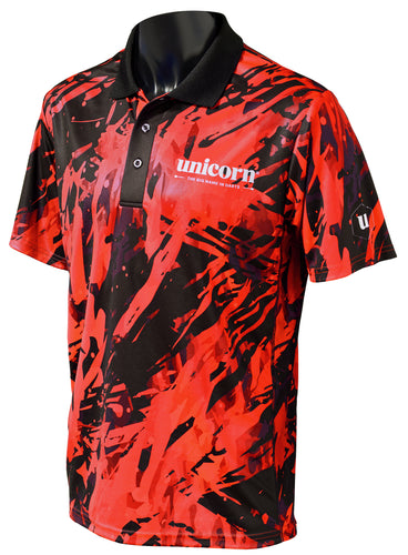 Unicorn Pro-Tech Camo Dart Shirt - Red