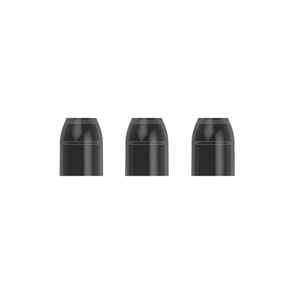 L-Style Darts Plastic Champagne Rings - Clear Black - 6 Rings Included