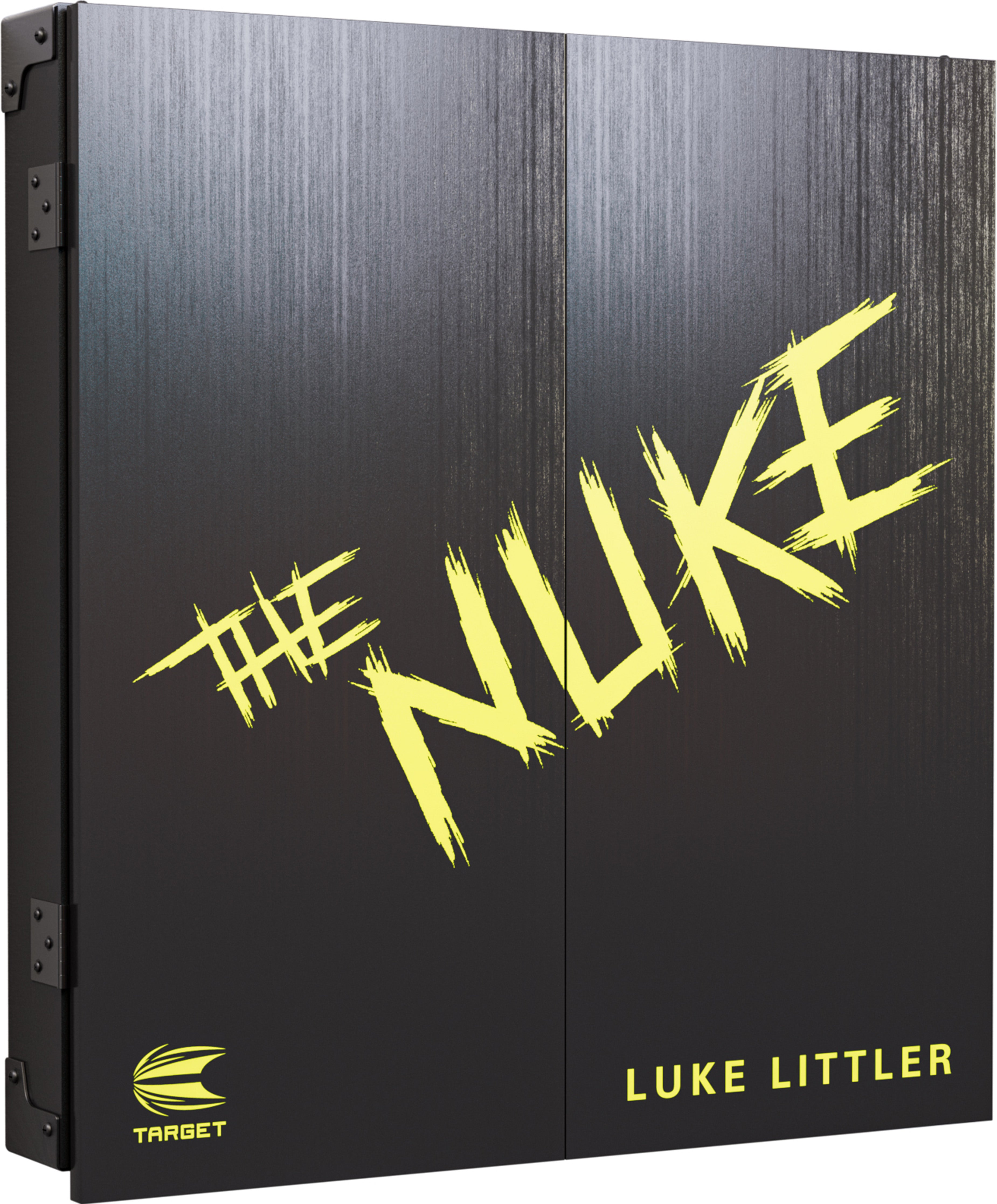 Target Luke' The Nuke' Littler Cabinet & Dartboard Set 2024