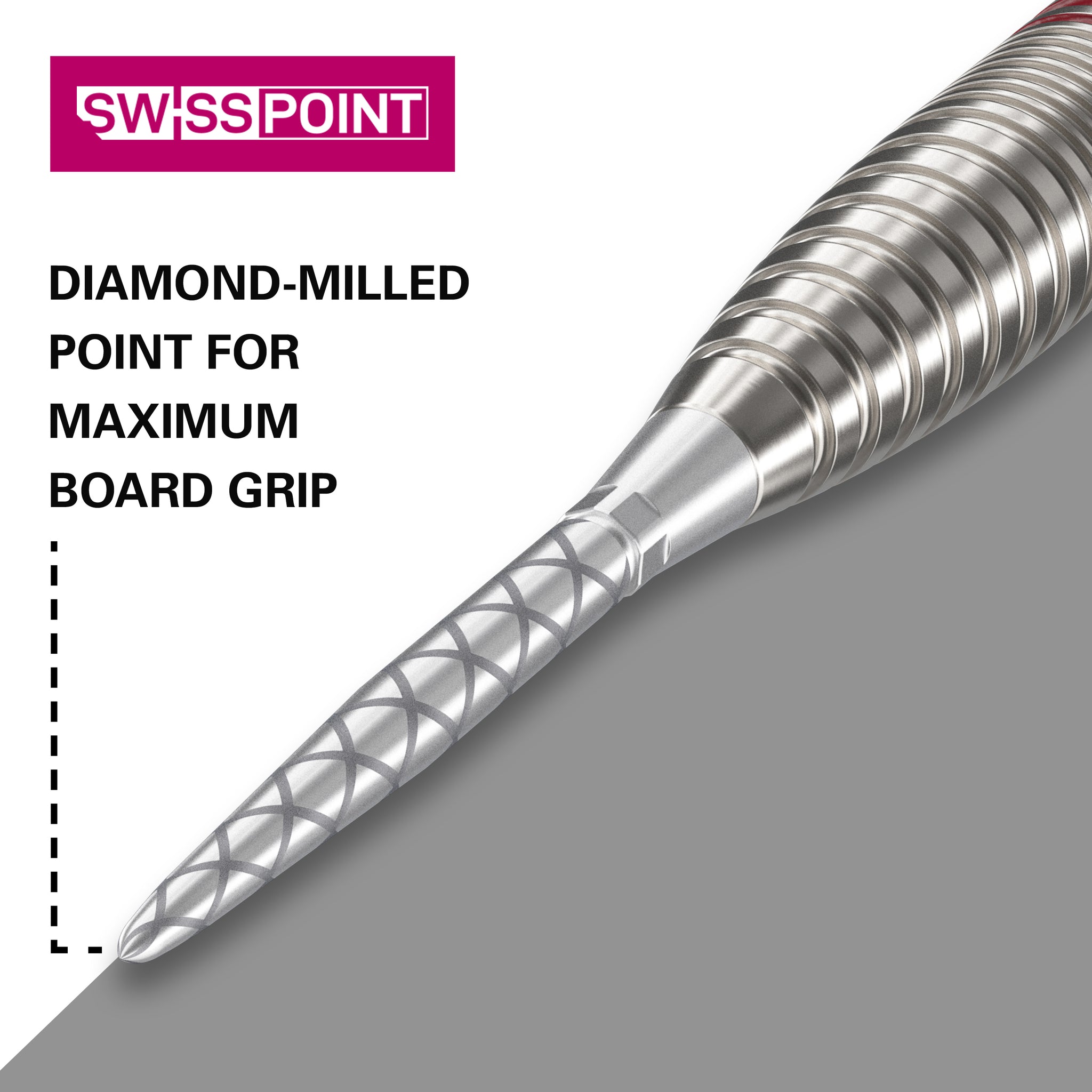 Diamond Point 99080 Target - Swiss Storm Diamond Point - 2024 - Silver - 26mm 30mm 35mm ...