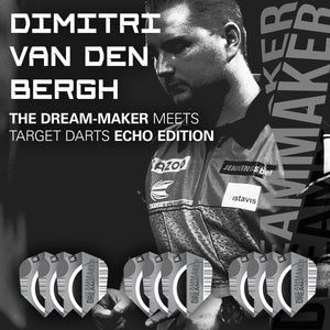 Target - Dimitri Van Den Bergh X Echo Dart Flights - 3 sets - No.2 No.6 - 2024