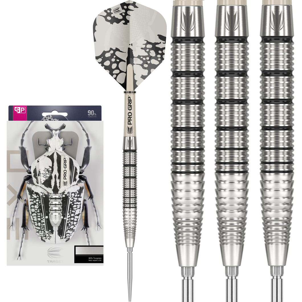 Target EXO SP02 Steel Tip Darts - 90% Tungsten - 2024 - 22g 24g – Bully ...