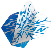 Red Dragon Gerwyn Price - Iceman - Yin Yang - Blue & White - Standard Dart Flights