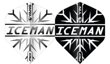 Red Dragon Gerwyn Price - Iceman - Yin Yang - Black & White - Standard Dart Flights