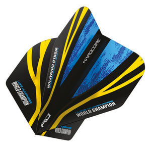 Red Dragon - Luke Humphries WC Hardcore Standard Darts Flights