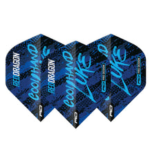 Red Dragon - Luke Humphries World Champion Yin Yang Dart Flights - Blue & White