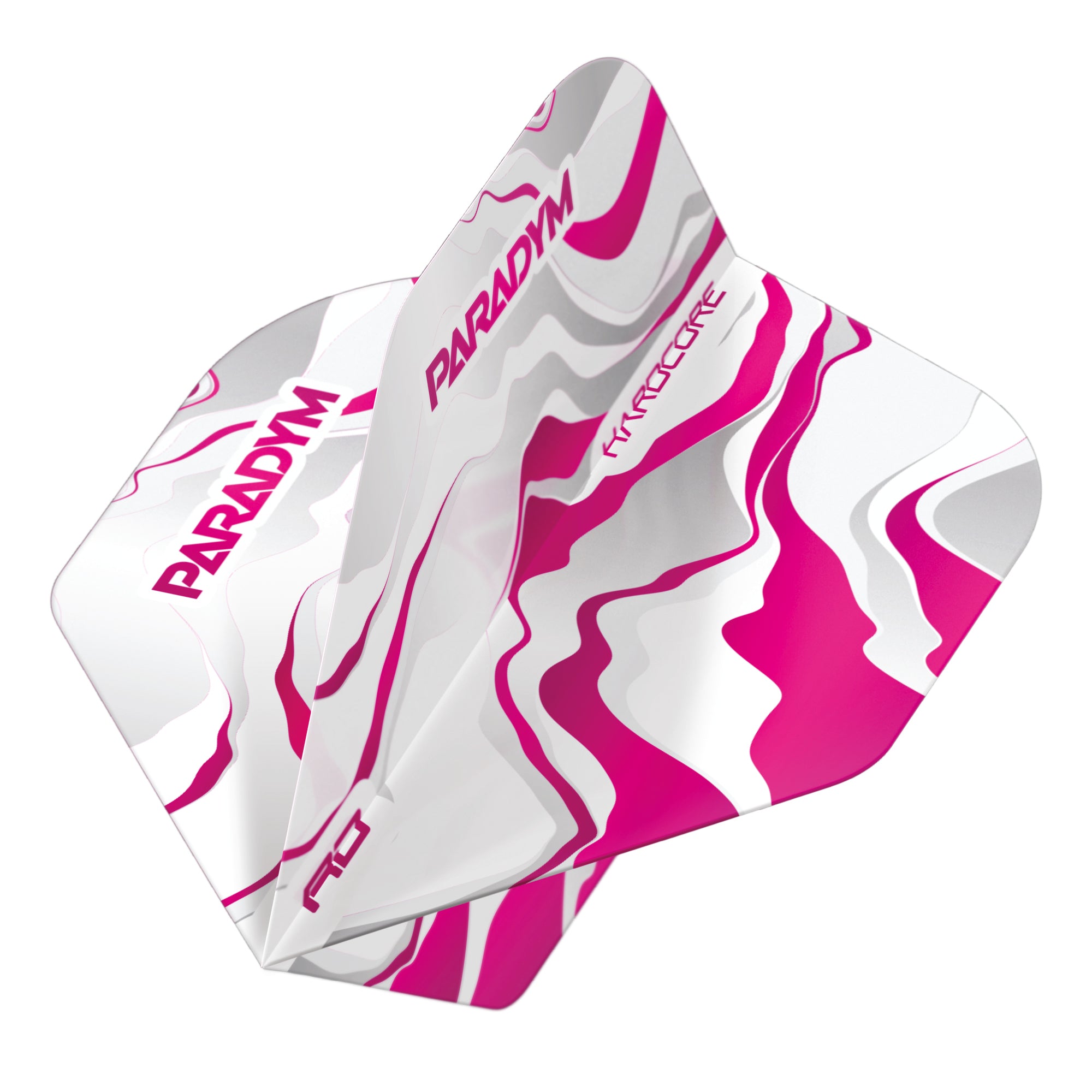 Red Dragon Hardcore - Paradym - Pink / White Standard Dart Flights