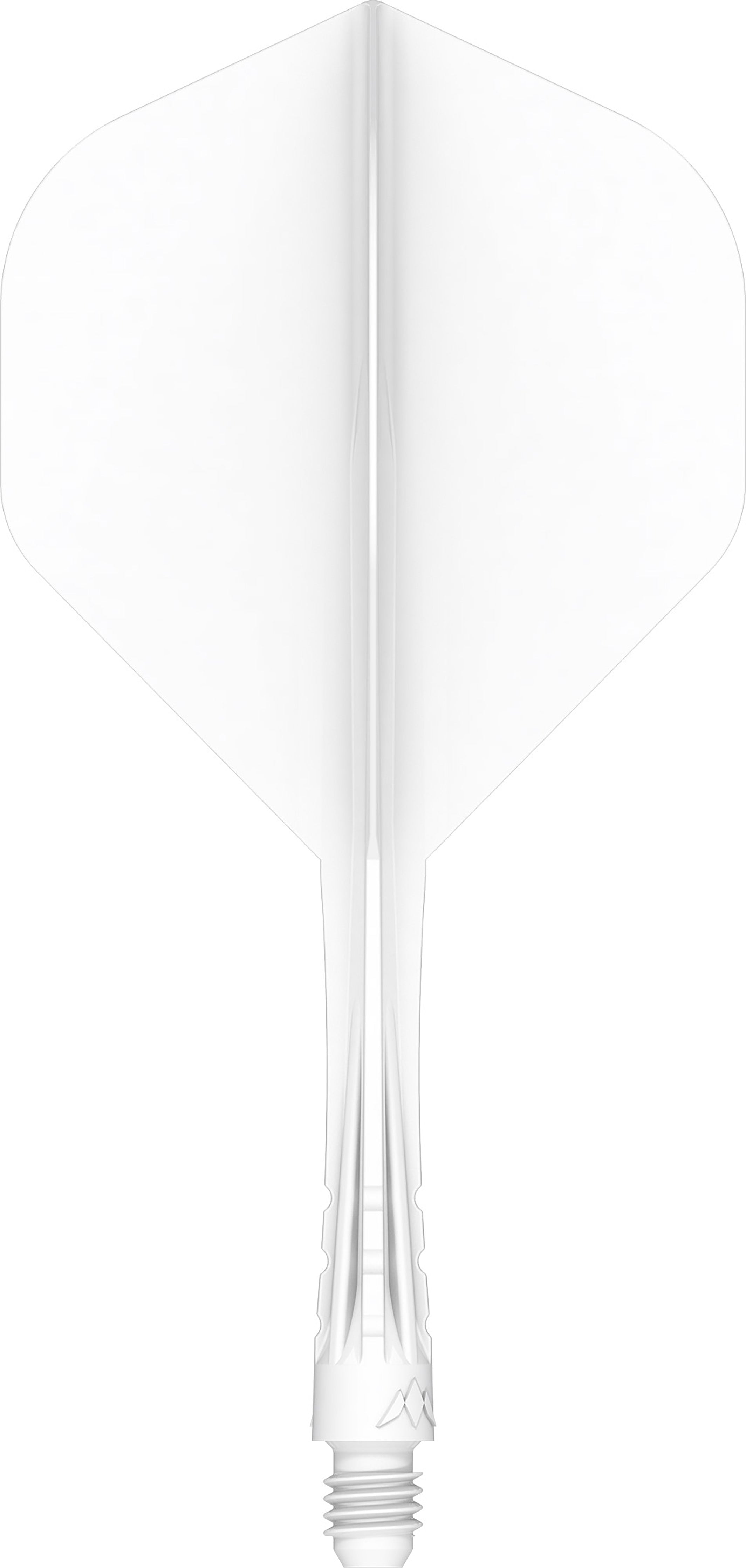 Mission Force 90 Vortex - Moulded Flight & Shaft - Standard No2 - White