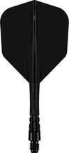 Mission Force 90 Vortex - Moulded Flight & Shaft - Standard No6 - Black