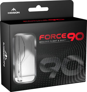 Mission Force 90 - New Moulded Flight & Shaft System - Standard No2 - Clear