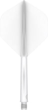 Mission Force 90 - New Moulded Flight & Shaft System - Standard No2 - White