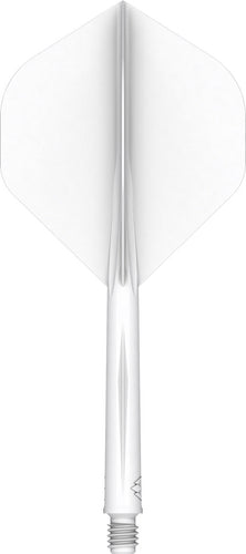 Mission Force 90 - New Moulded Flight & Shaft System - Standard No2 - White