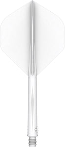 Mission Force 90 - New Moulded Flight & Shaft System - Standard No2 - White