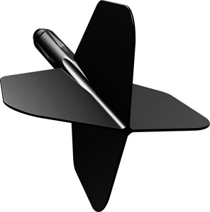 Mission Force 90 - New Moulded Flight & Shaft System - Standard No6 - Black