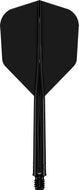 Mission Force 90 - New Moulded Flight & Shaft System - Standard No6 - Black