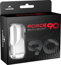 Mission Force 90 - New Moulded Flight & Shaft System - Standard No6 - White