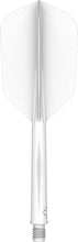 Mission Force 90 - New Moulded Flight & Shaft System - Slim - White