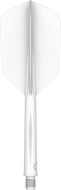 Mission Force 90 - New Moulded Flight & Shaft System - Slim - White