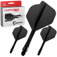 Mission Force 90 Vortex - Moulded Flight & Shaft - Standard No2 - Black