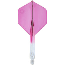 Unicorn Forge All-In-One Flight & Shaft System - Plus Shape - Two Tone - Pink