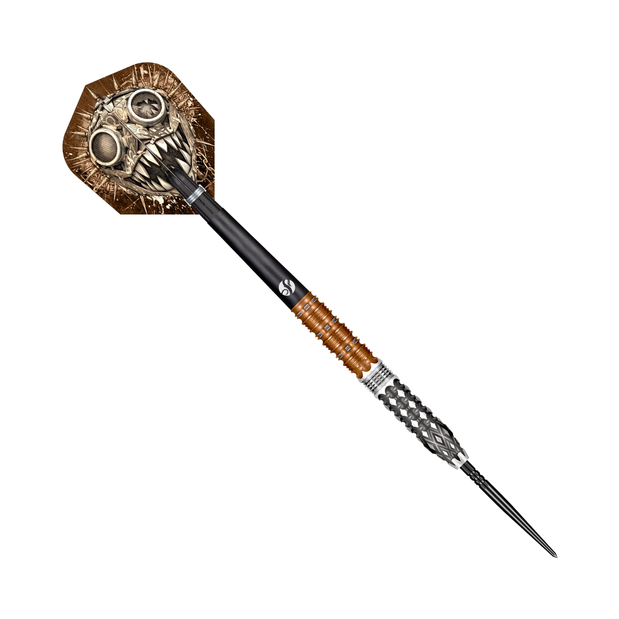 Shot Gnarly Gnasha Steel Tip Dart Set - 95% Tungsten - Turbo Point - 23g 24g 25g