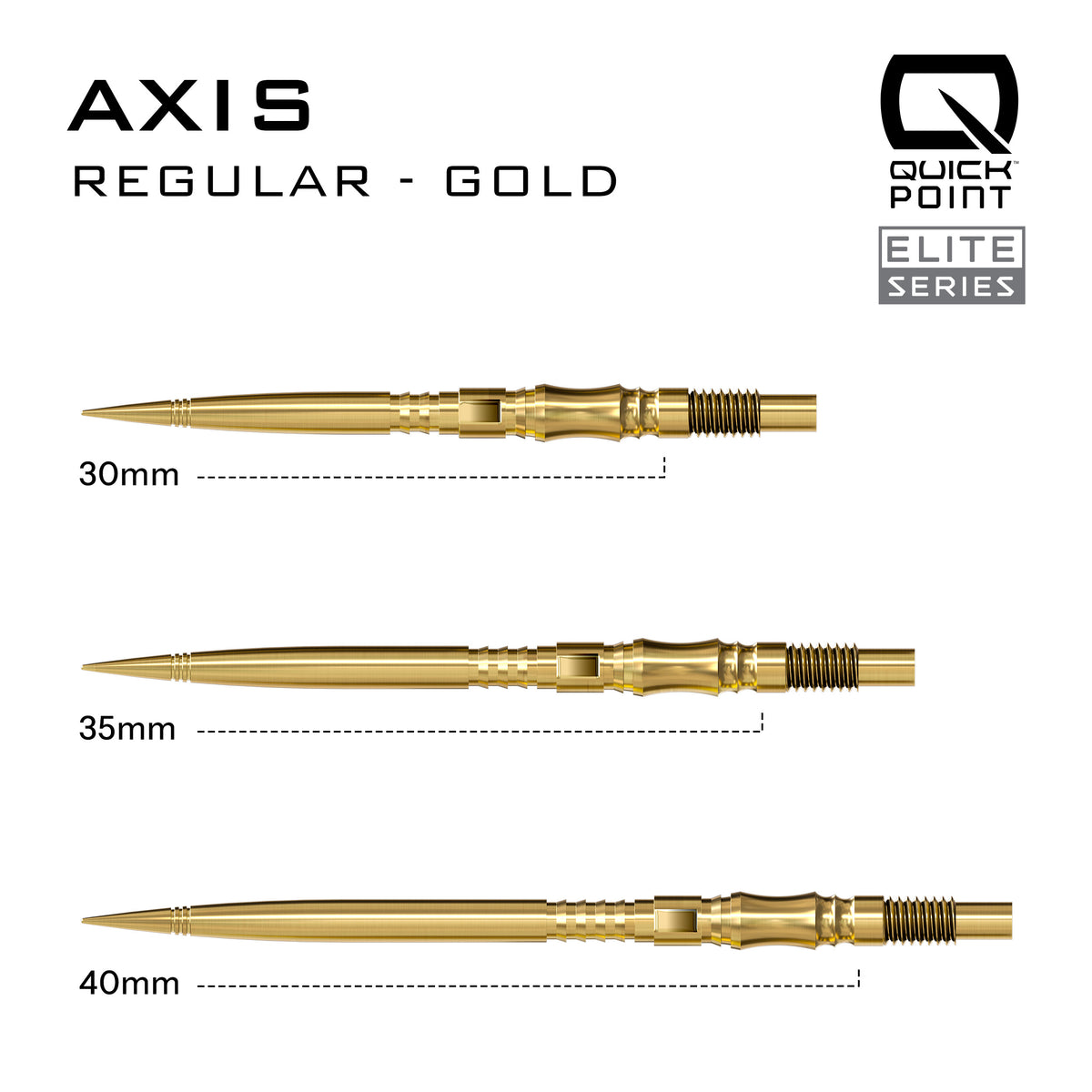 Harrows Axis - Elite Series Quick Point - 30mm 35mm 40mm