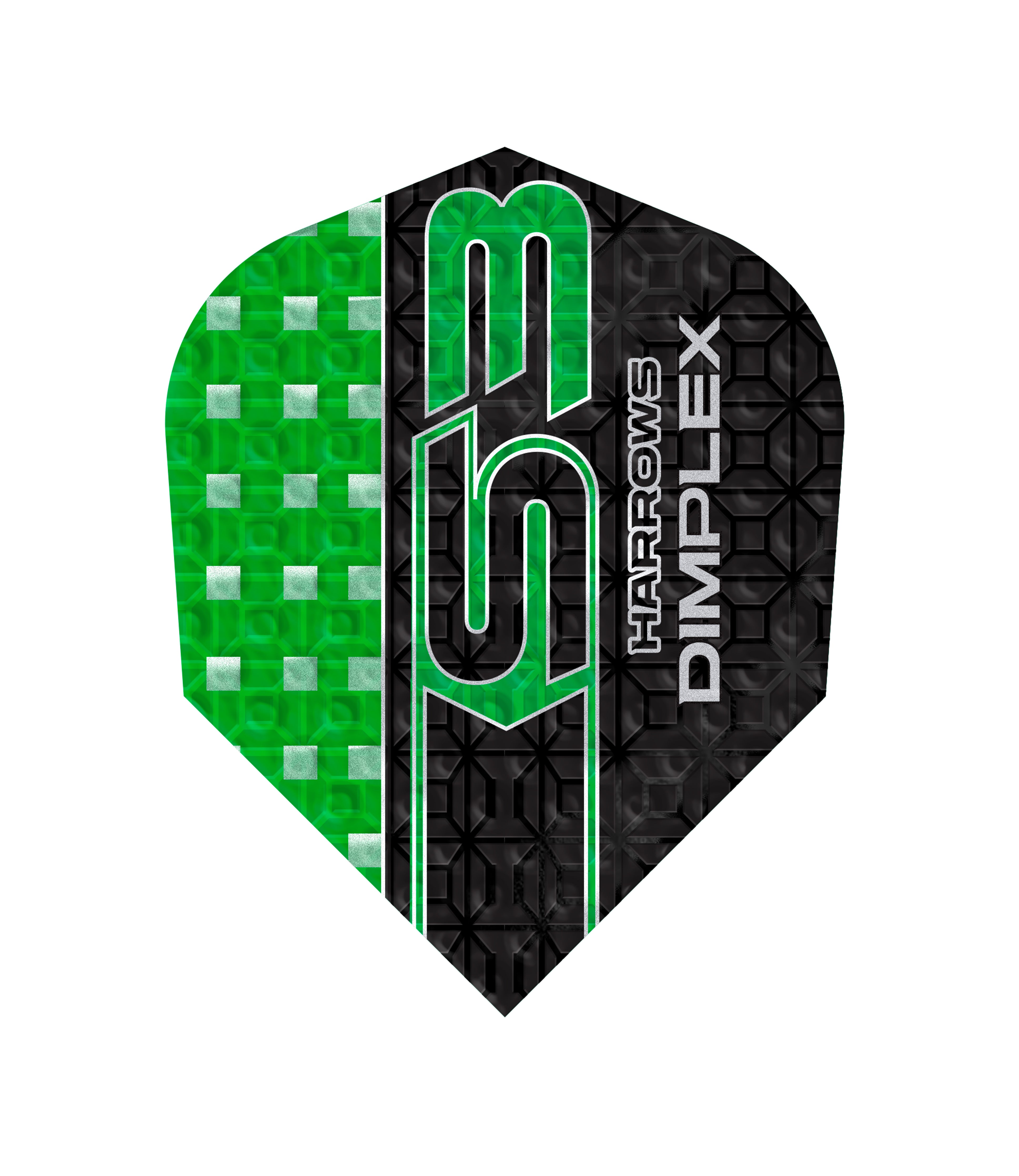 Harrows Dimplex S3 Dart Flights - Green