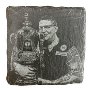 Slate Coaster - Gary 'The Flying Scotsman' Anderson