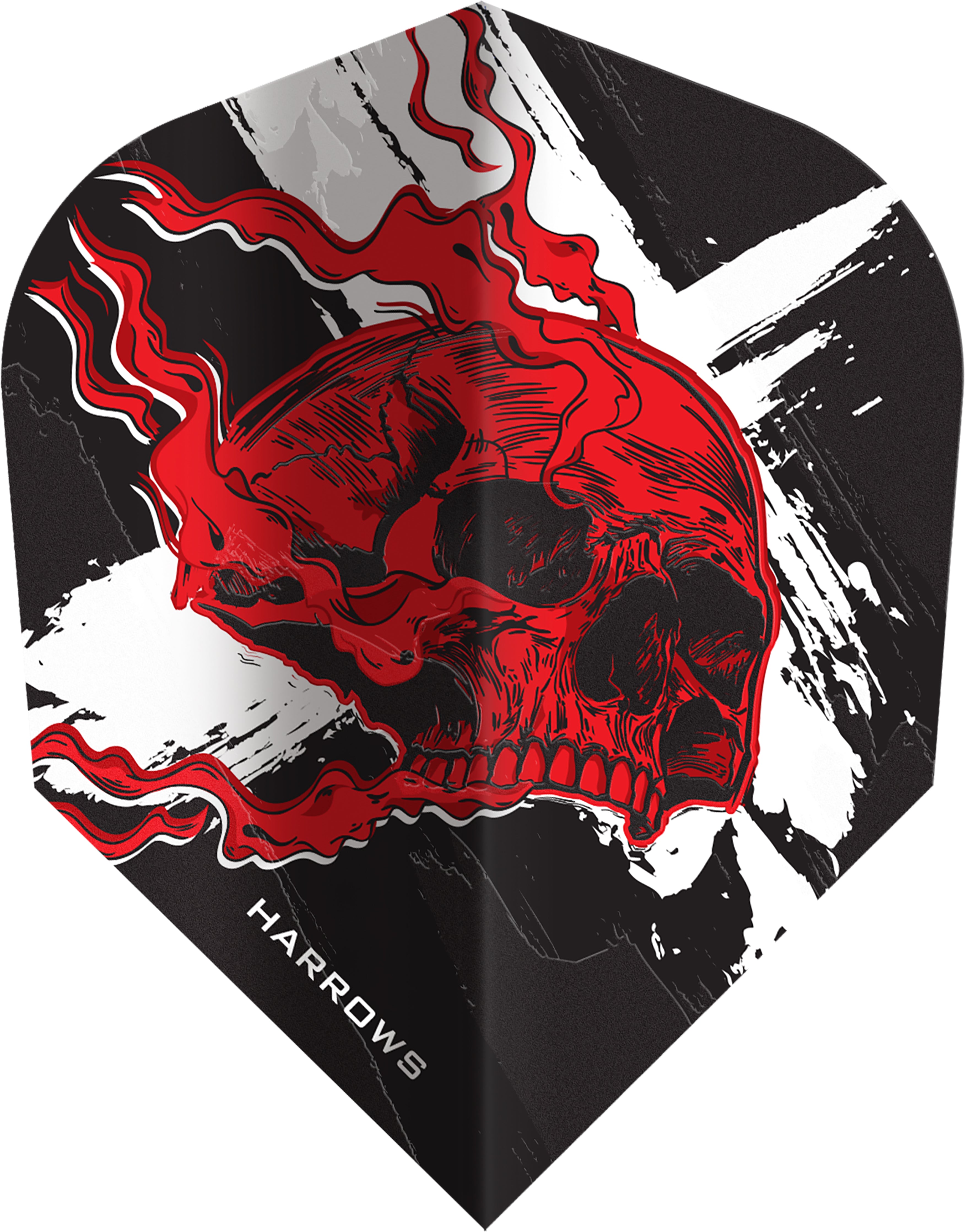 Harrows Heavy Metal Dart Flights - No6 Standard Shape