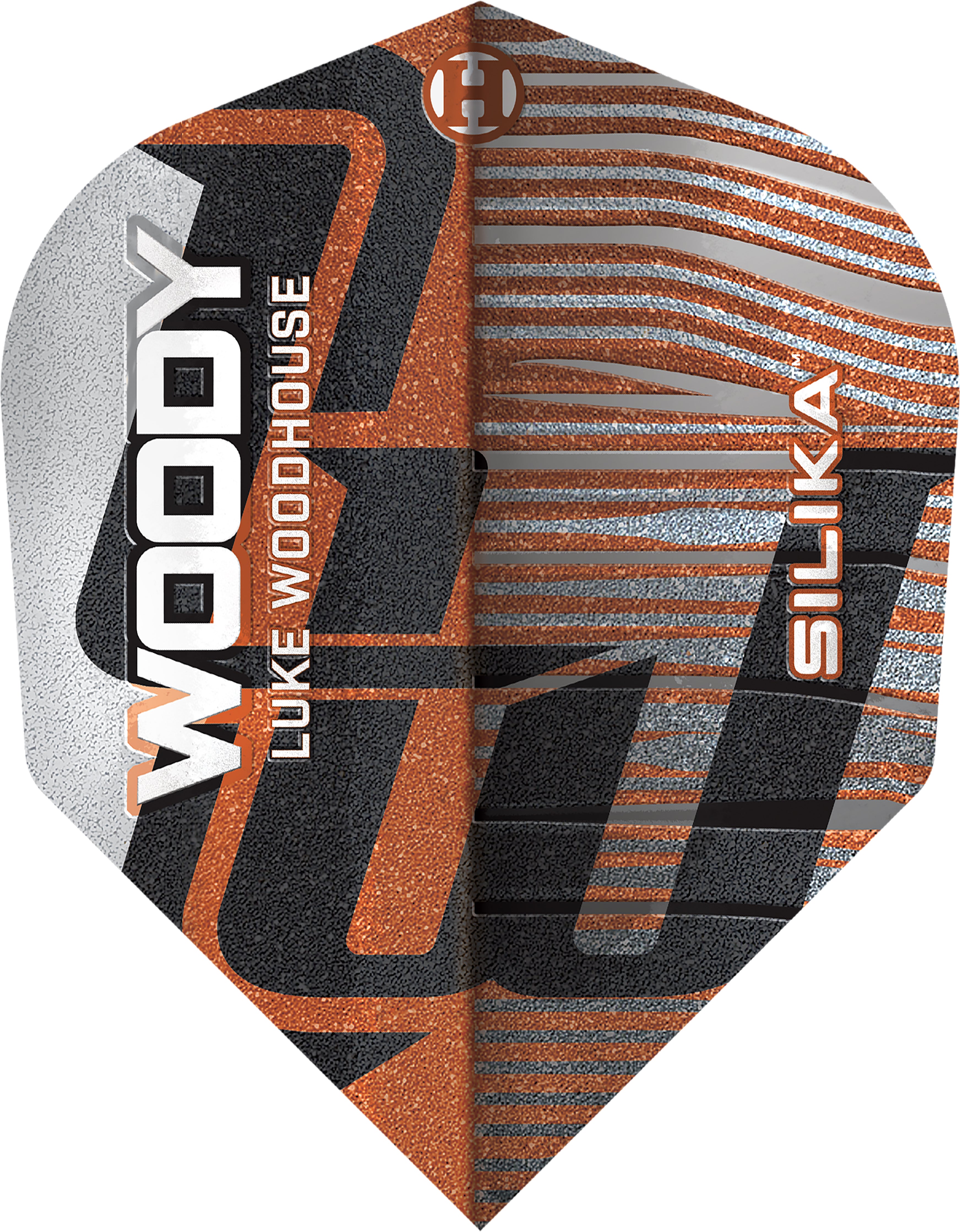 Harrows Luke 'Woody' Woodhouse - Series 3 - Silika Crystalline - No6 Standard Dart Flights
