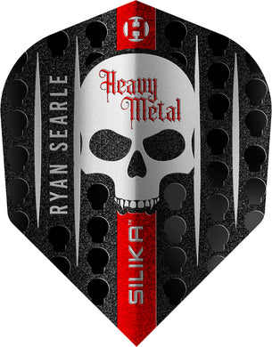Harrows Ryan ' Heavy Metal' Searle - Series 3 - Silika Crystalline - No6 Standard Dart Flights