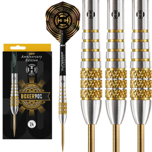 Harrows Boxer - 50th Anniversary Edition - Bomb - 90% Tungsten Darts - 22g 24g 26g