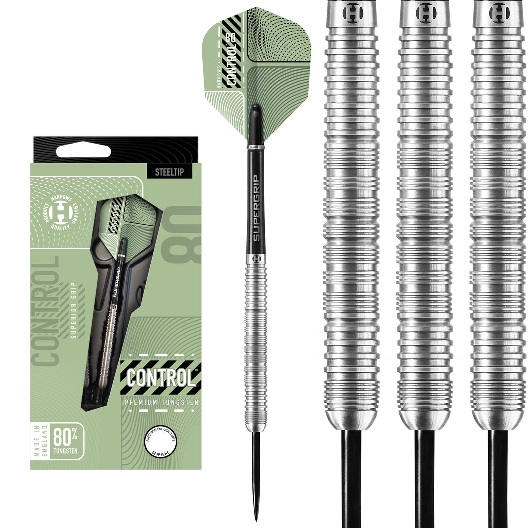 Harrows Control - Parrallel - 80% Tungsten Darts - 22g 23g 25g