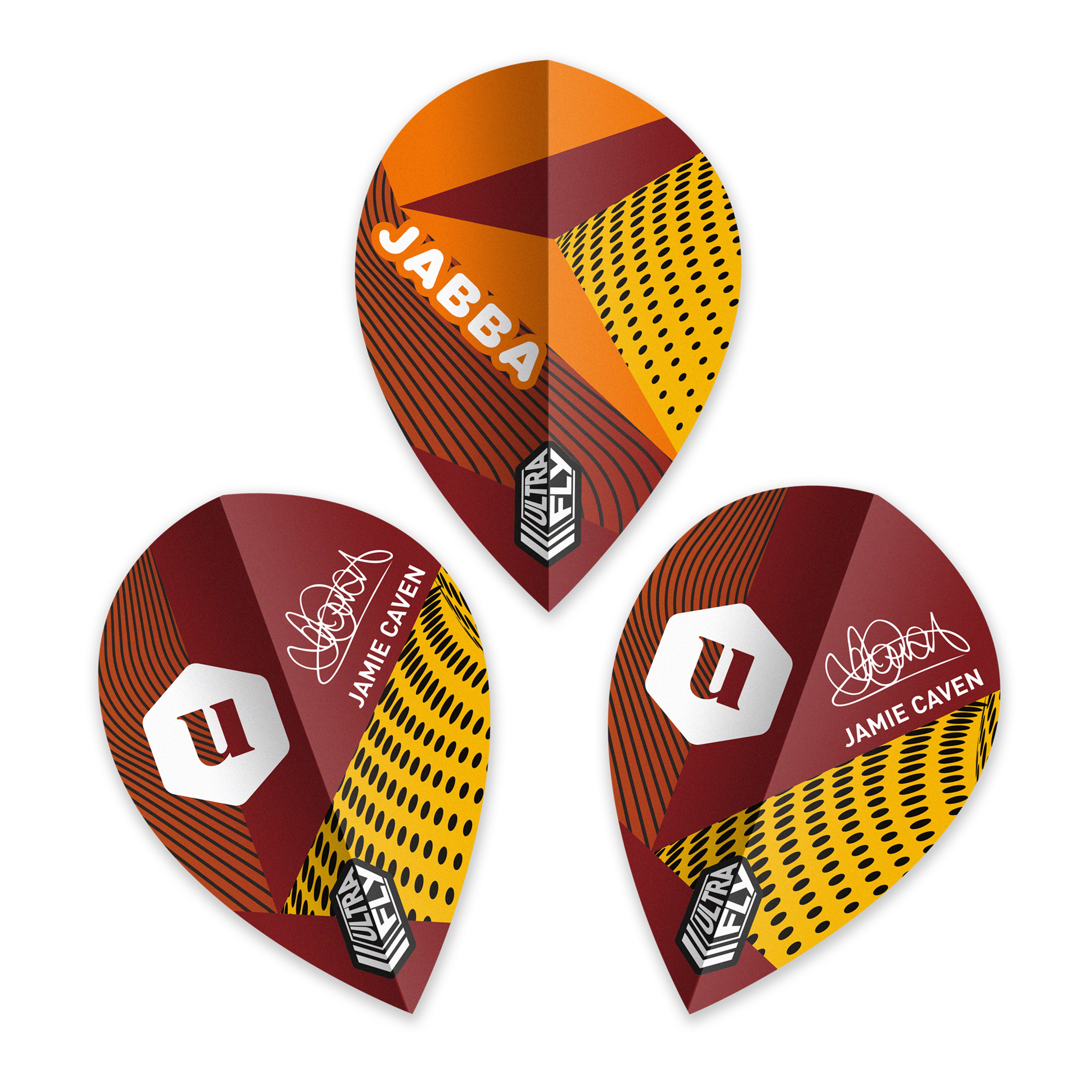 Unicorn Ultrafly. 100 Xtra Shape - Jamie Caven - Dart Flights